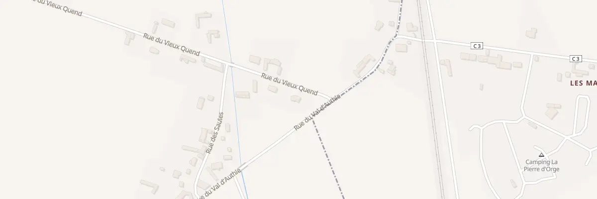 Plan du 1 Rue du Vieux Quend à Quend