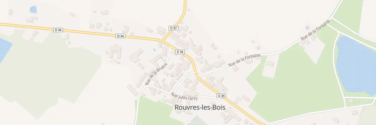 Plan du 1 Rue du Chanoine Berger à Rouvres-les-Bois