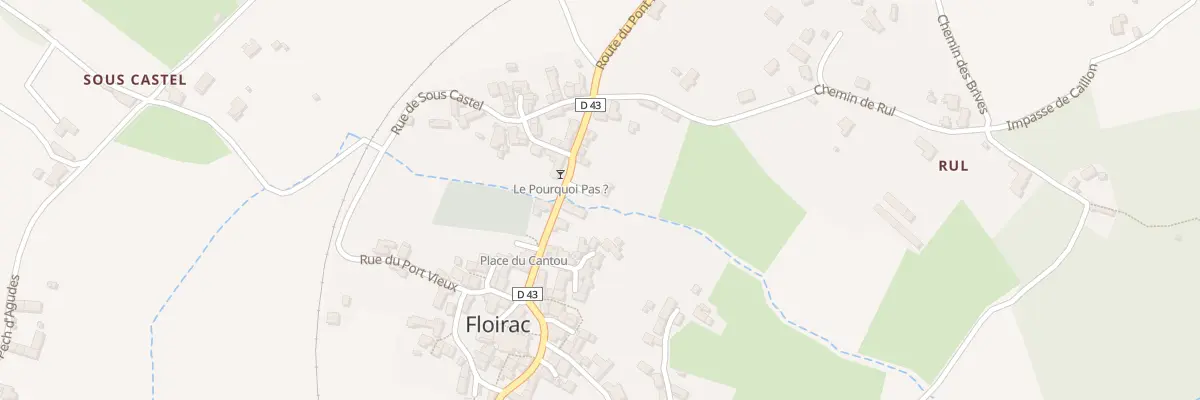 Plan du 5030 Floirac à Floirac