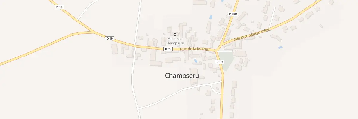 Plan du 9 Rue de la Mairie à Champseru