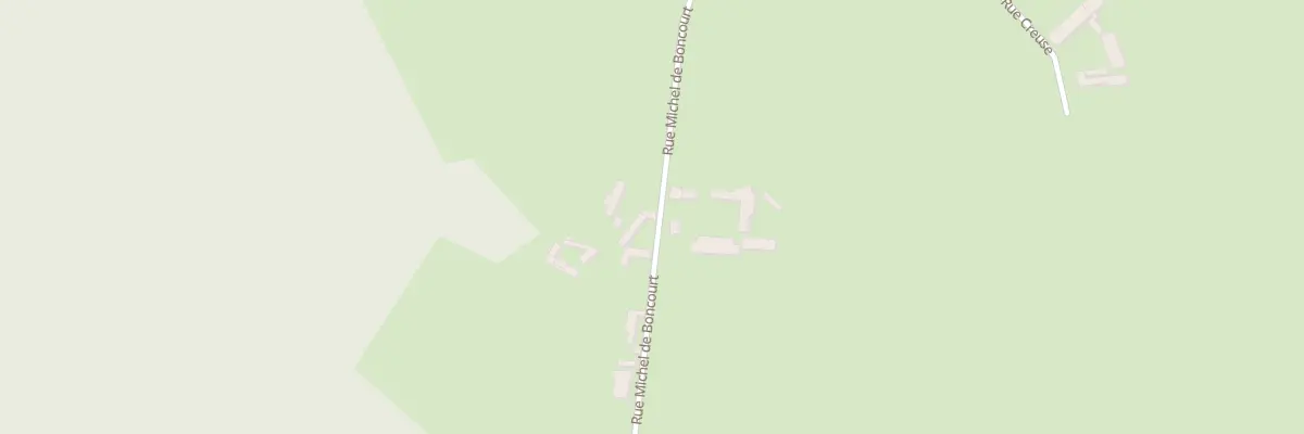Plan du 12 Rue Michel de Boncourt à Condette