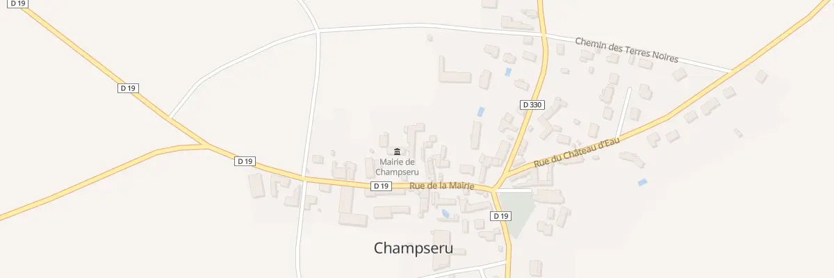 Plan du 12 Rue de la Mairie à Champseru