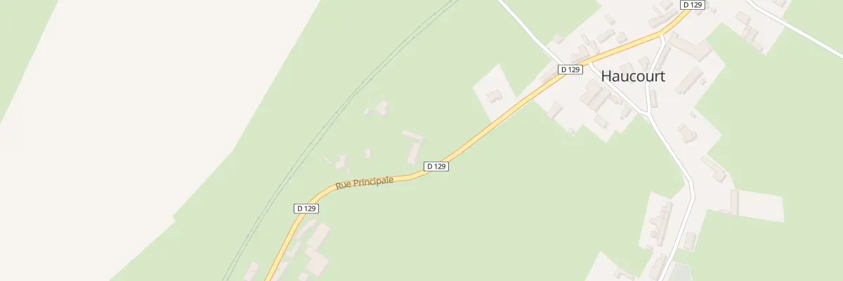 Plan du 411 Rue Principale à Haucourt