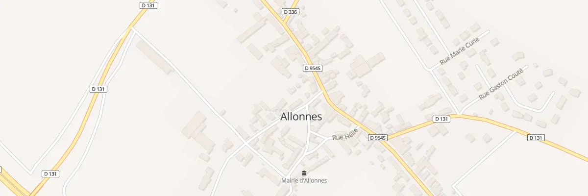 Plan du 4 Rue Jean Moulin à Allonnes