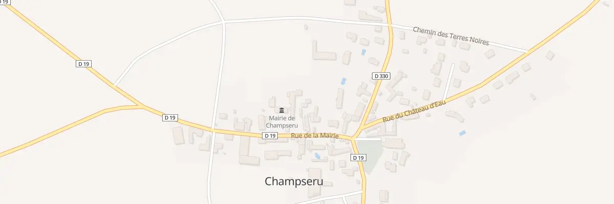Plan du 10 Rue de la Mairie à Champseru
