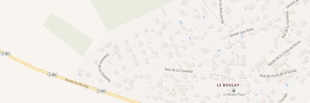 Plan du 17 Rue de la Citadelle à Gambais