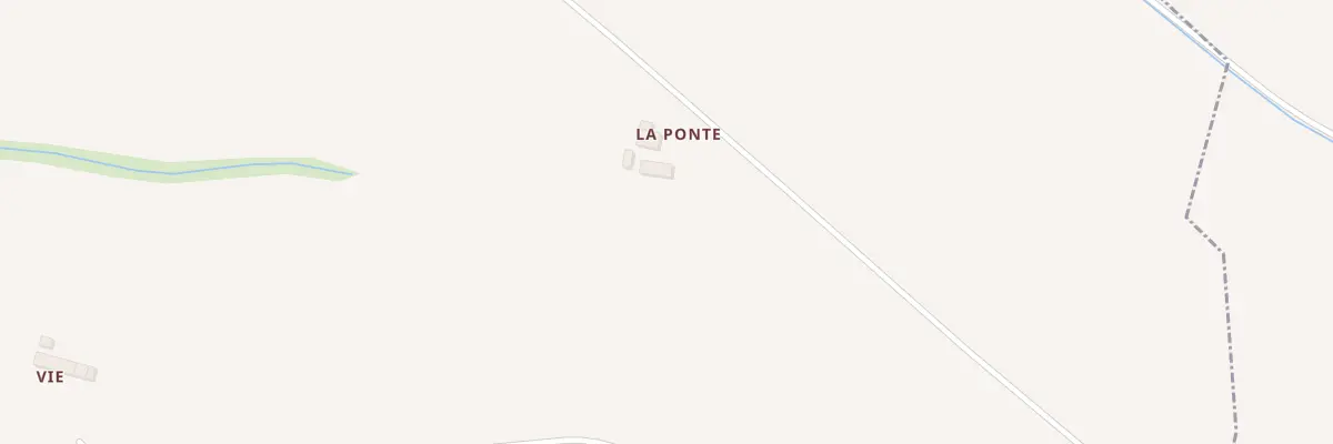 Plan du 24 La Ponte à Montgeard