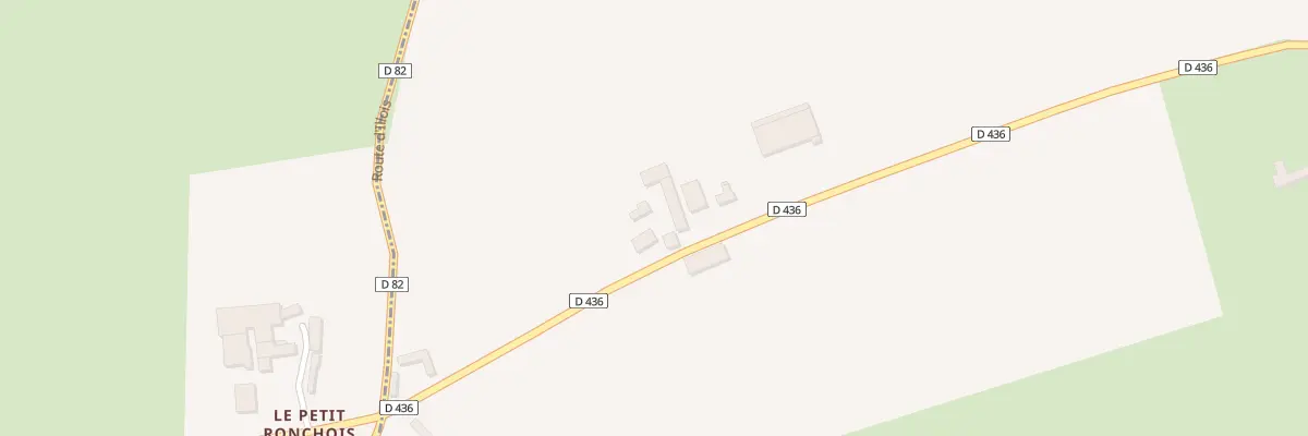 Plan du 2175 Rte de la Vieille Cote à Haudricourt