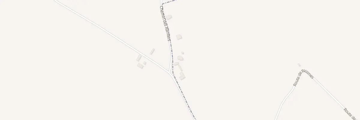 Plan du 5110 Coustou Bas à Lavaurette