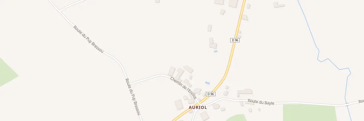 Plan du 112 Auriol à Cavagnac
