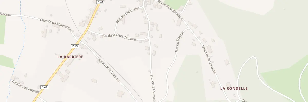 Plan du 5087B La Martinie Nord à Floirac