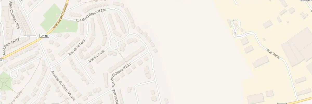 Plan du 55 Rue du Château d’Eau à Étaples