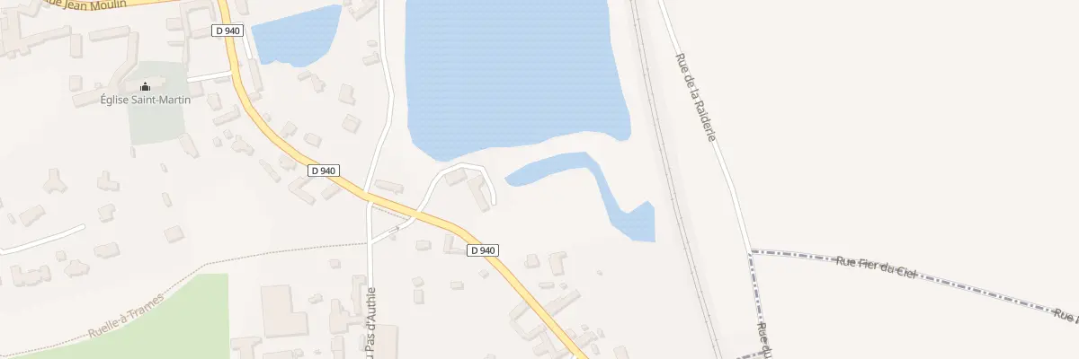 Plan du 25 Rue du Maréchal Leclerc à Waben
