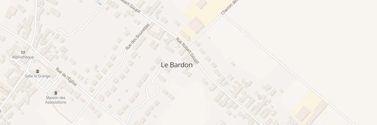 Plan du 107B Rue Robert Goupil au Bardon
