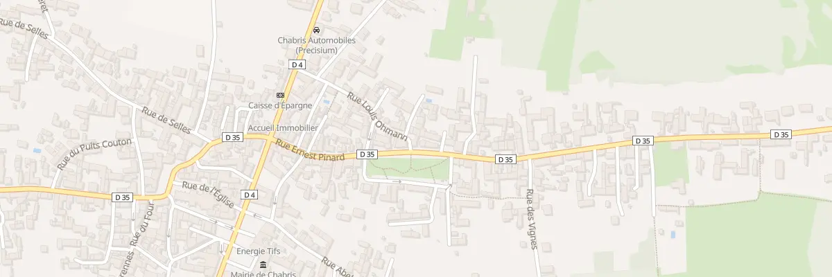 Plan du 39 Rue Ernest Pinard à Chabris