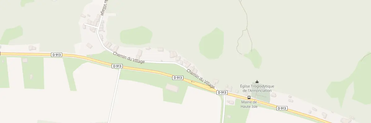 Plan du 6B Che du Village à Haute-Isle