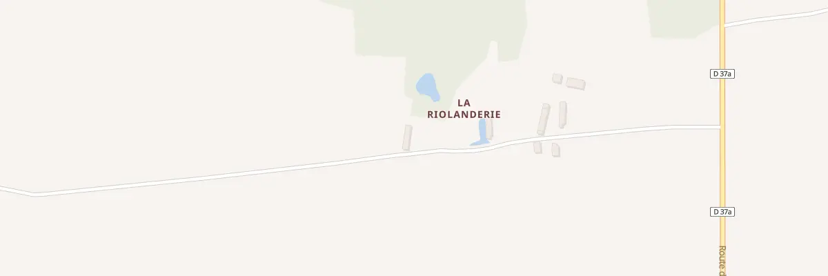 Plan du 4 La Riolandrie à Poulaines