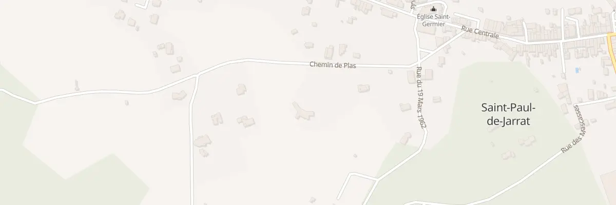 Plan du 5 Che de Plas à Saint-Paul-de-Jarrat