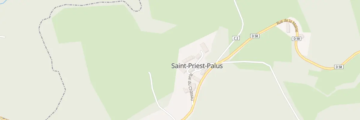Plan du 5011 Le Bourg à Saint-Priest-Palus
