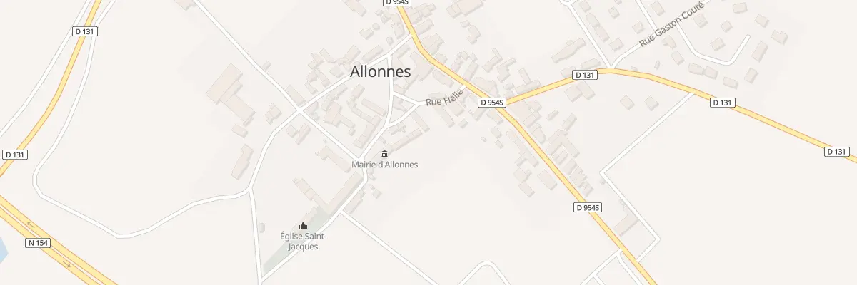 Plan du 3 Rue Hélie à Allonnes