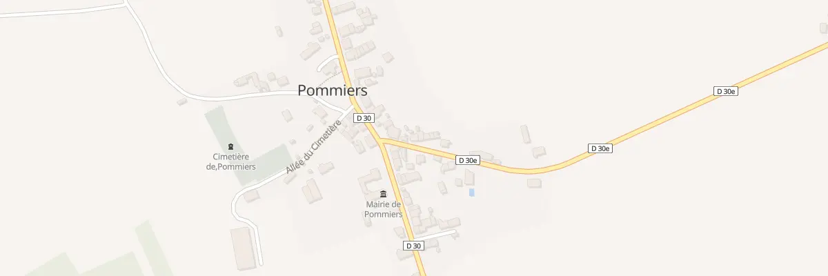 Plan du 3 Rue des Chaumes à Pommiers