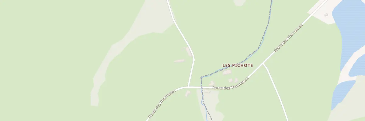 Plan du 5102 Les Pichots à Mosnay