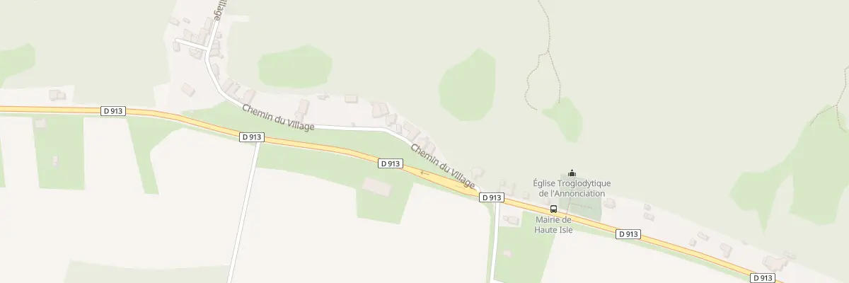 Plan du 4 Che du Village à Haute-Isle