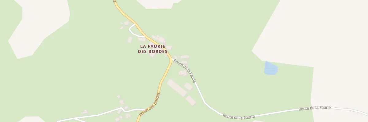 Plan du 5126 La Faurie des Bordes à Saint-Jal