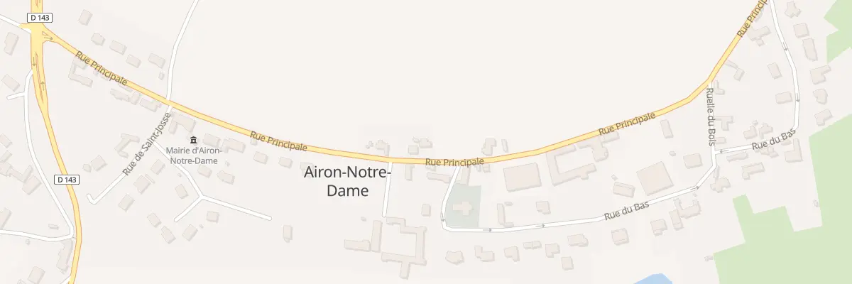 Plan du 25 Rue Principale à Airon-Notre-Dame