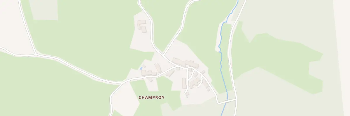 Plan du 1 Champroy à Saint-Dizier-Masbaraud