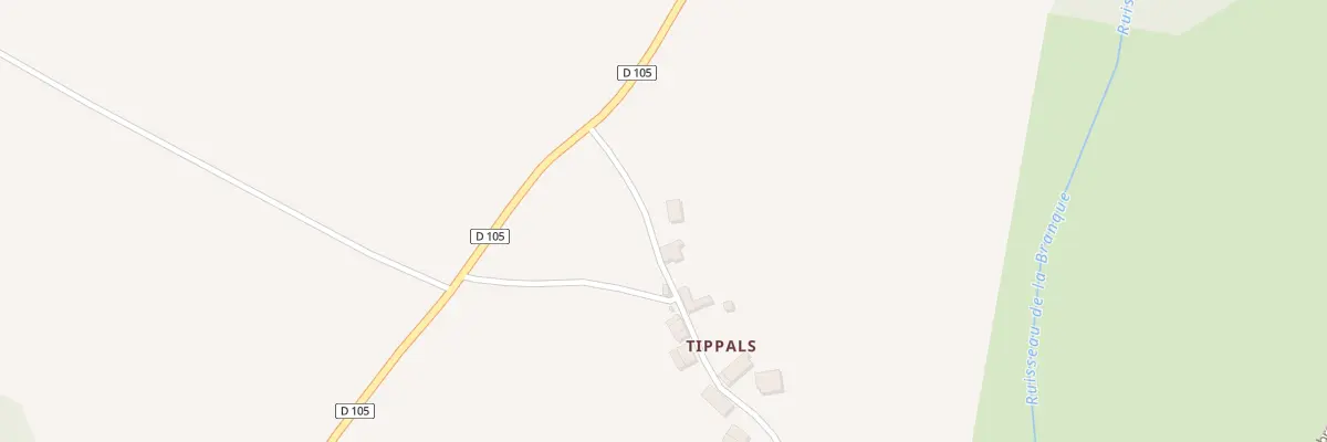 Plan du 125 Ham des Tippals à La Sauzière-Saint-Jean