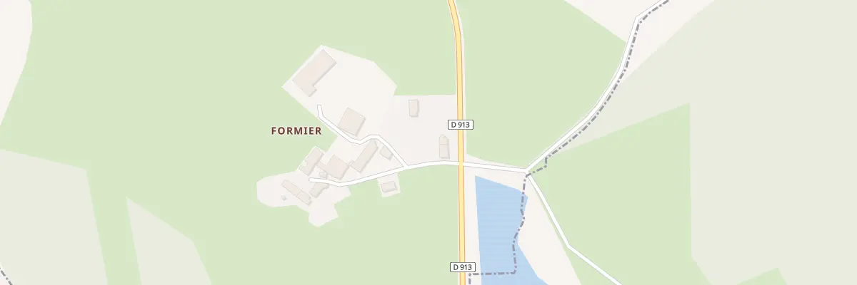 Plan du 1 Formier à Dun-le-Palestel