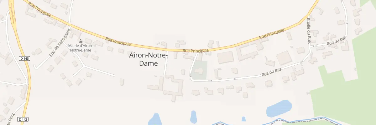 Plan du 24 Rue Principale à Airon-Notre-Dame