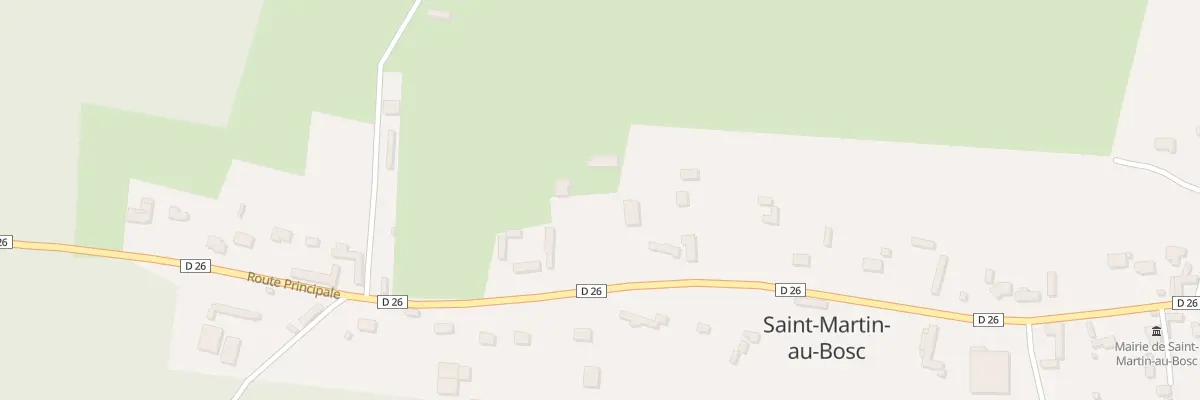 Plan du 11 Rte Principale à Saint-Martin-au-Bosc