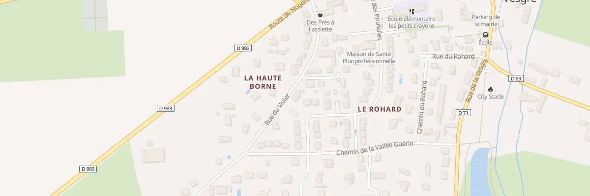 Plan du 4B Rue du Vivier à Condé-sur-Vesgre