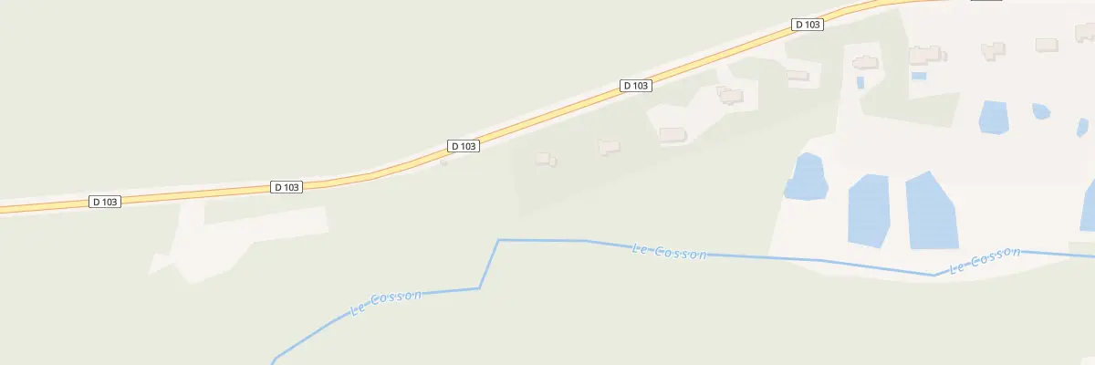 Plan du 40 Rte de Crouy sur Cosson à La Ferté-Saint-Cyr