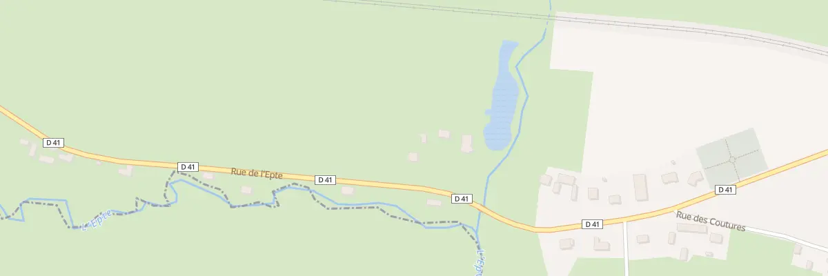 Plan du 3 Rue de l’Epte à Haussez