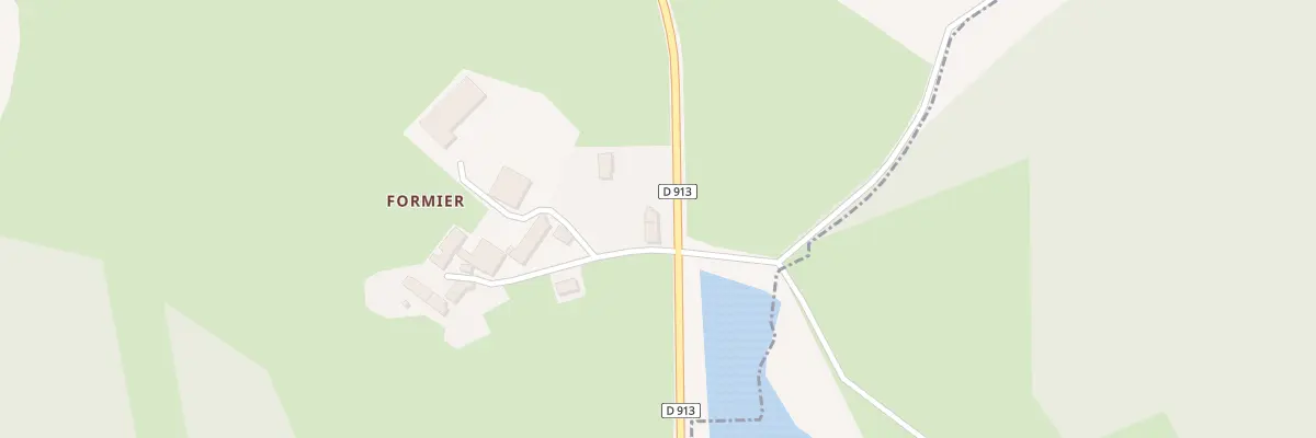 Plan du 2 Formier à Dun-le-Palestel