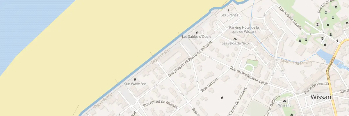 Plan du 3 Sq du Blanc Nez à Wissant
