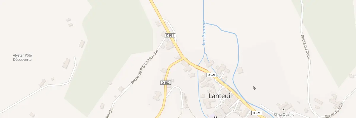 Plan du 2 Rte de Noailhac à Lanteuil