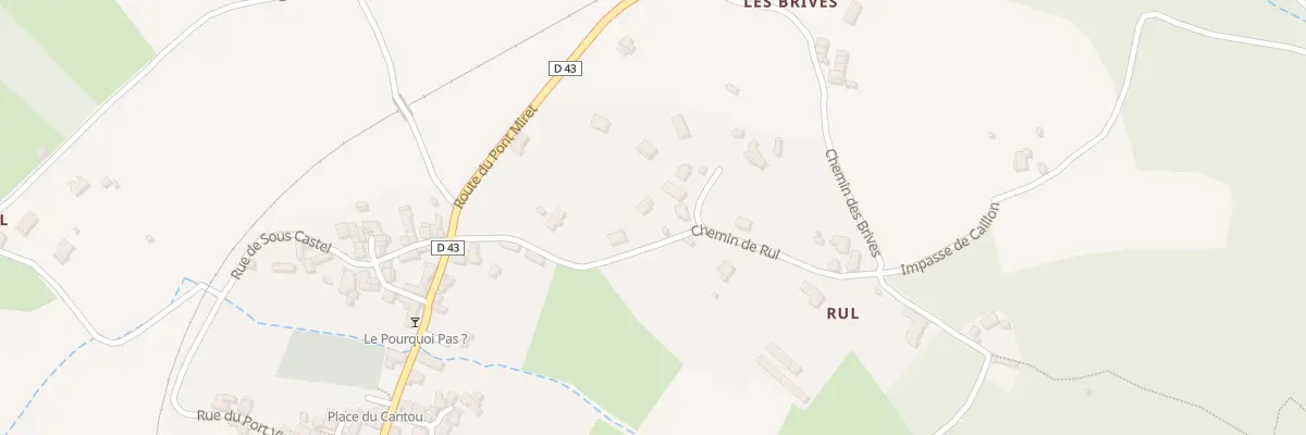 Plan du 5009A Rul à Floirac