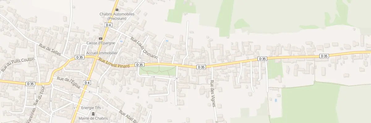 Plan du 65 Rue Ernest Pinard à Chabris