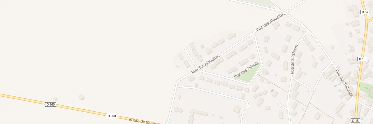 Plan du 7 Rue des Acacias à Poulaines