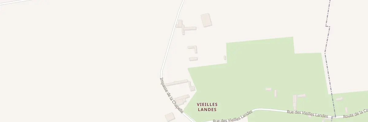 Plan du 5077 Vieilles Landes à Landes-Vieilles-et-Neuves