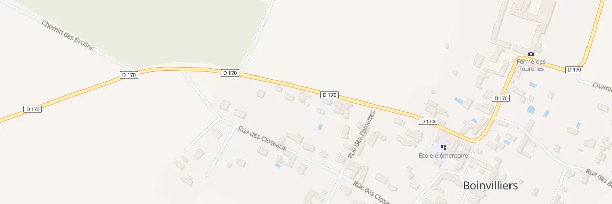 Plan du 17 Av du Vieux Château à Boinvilliers