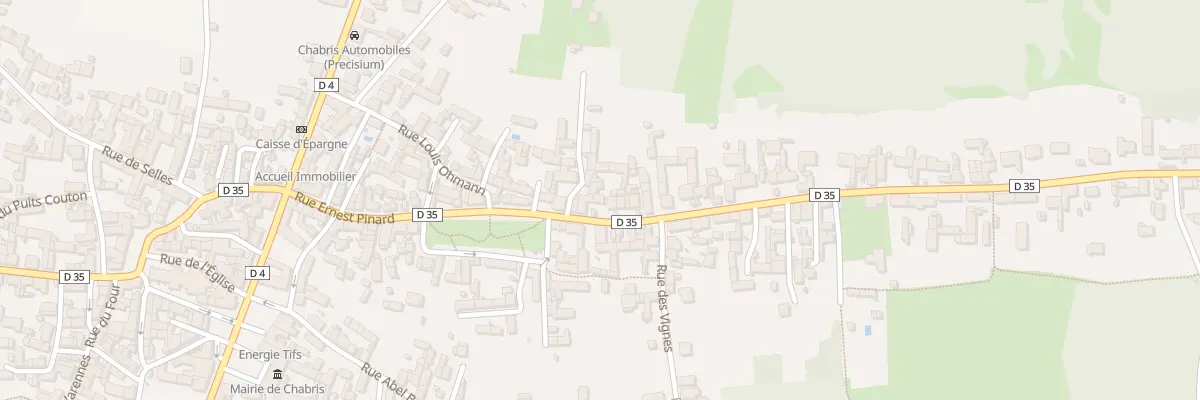 Plan du 69 Rue Ernest Pinard à Chabris