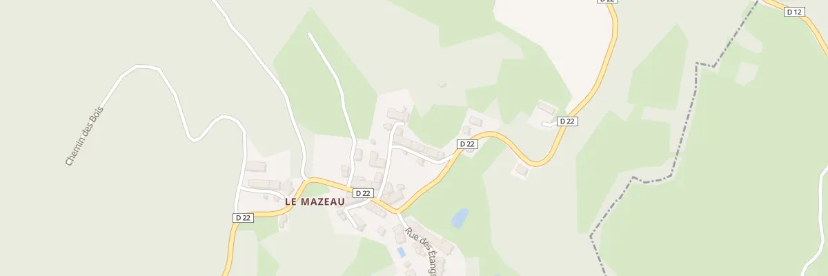 Plan du 3 Rue des Jardins à Auriat