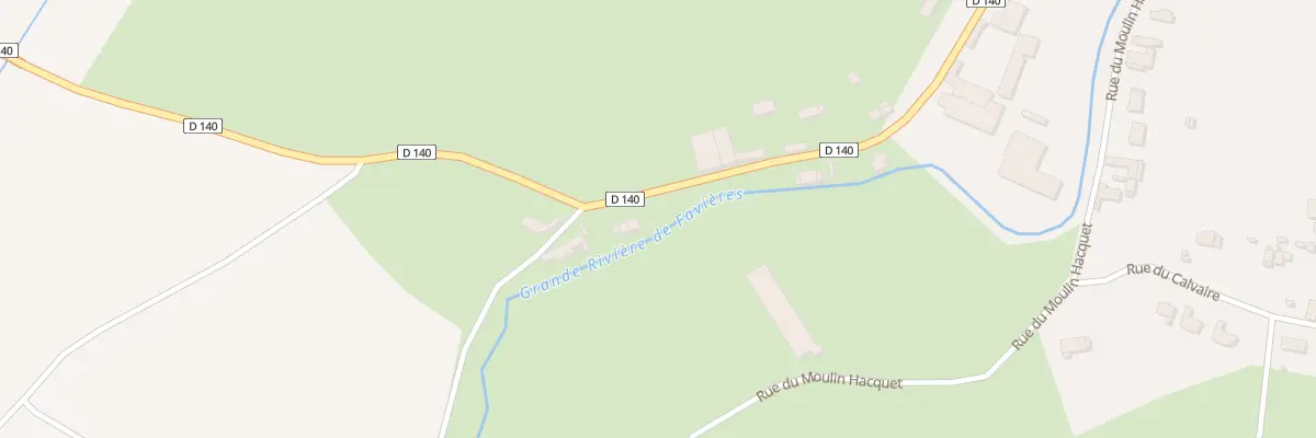 Plan du 200 Rue des Forges à Favières