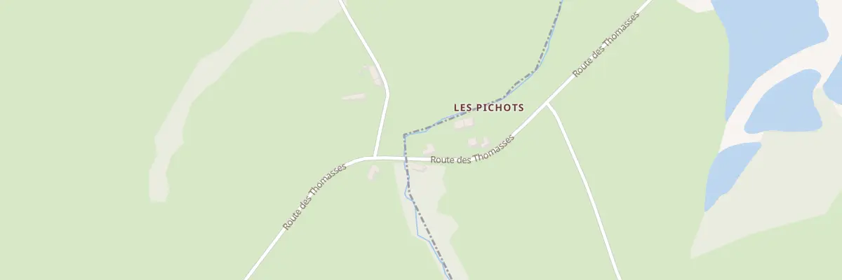 Plan du 6 Les Pichots à Bouesse