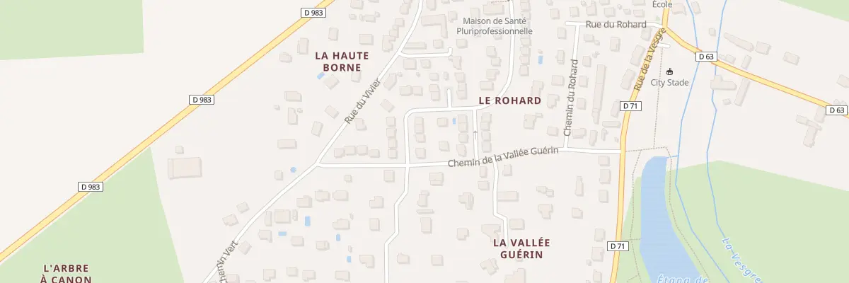Plan du 4 All des Prunelles à Condé-sur-Vesgre